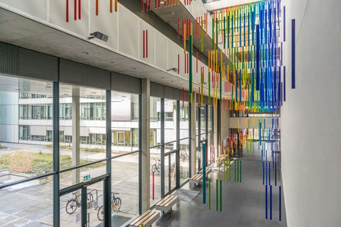 Chemiegebäude an der Bergstrasse