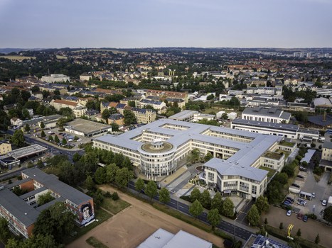 Luftaufnahme Campus Falkenbrunnen