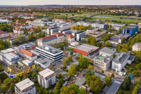 Luftaufnahme Uniklinik