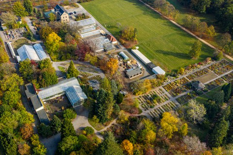 Luftaufnahme Botanischer Garten
