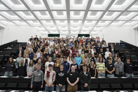 Gruppenfoto Orientierungsjahr