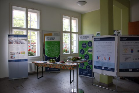 Infostand beim Aktionstag Energie