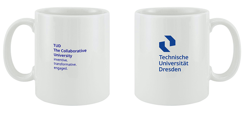 TUD Tasse weiss