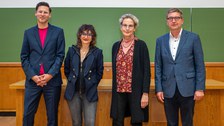 Prof. Lars Koch, Prof.in Orit Halpern, Prof.in Ursula M. Staudinger, Prof. Christian Prunitsch