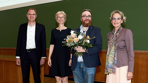 Prof. Günther Prokop, Prof.in Regine Gerike, Prof. S. Travis Waller, Prof. Ursula M. Staudinger