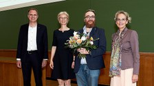 Prof. Günther Prokop, Prof.in Regine Gerike, Prof. S. Travis Waller, Prof. Ursula M. Staudinger