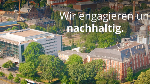 Sicht aufs HSZ von oben