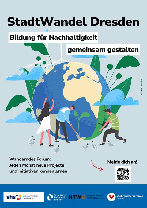 Stadtwandel Dresden, Bildung für Nachhaltigkeit gemeinsam gestalten