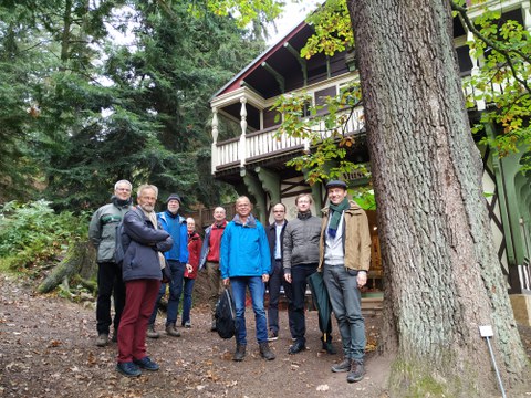Forstbotanischer Garten mit Staatsminister Wolfram Günther