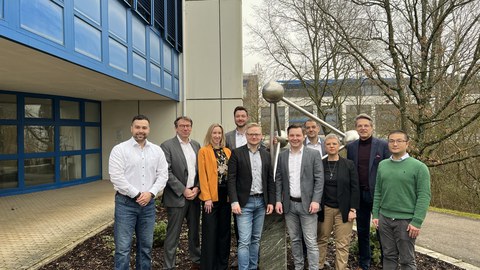 Gruppenfoto des Gründungsteams