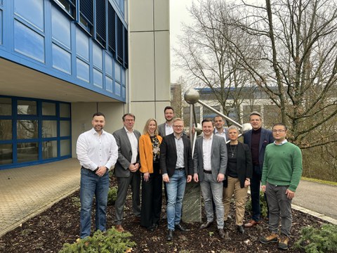 Gruppenfoto des Gründungsteams