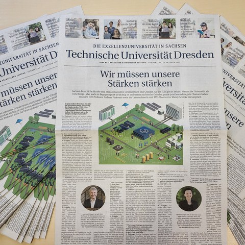 TUD-Beilage Sächsische Zeitung Oktober 2023