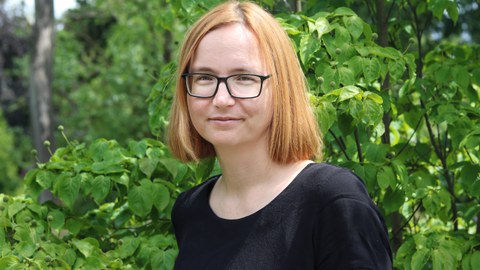 Portrait einer rothaarigen Frau