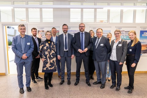 Besuch Staatsminister Sebastian Gemkow und Christian Piwarz