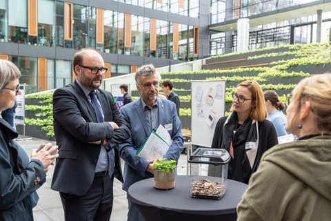Markt der Möglichkeiten mit Staatsminister Piwarz
