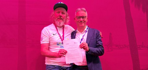 Frank H.P. Fitzek und Tommaso Melodia