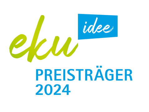 Bild des Schriftzugs eku idee.