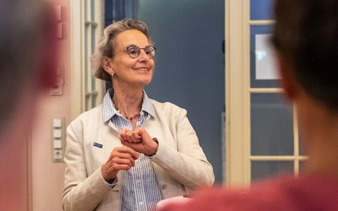 Fotoaufnahme von TUD-Rektorin Prof. Ursula Staudinger.