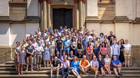 Gruppenfoto des Sonderforschungsbereichs / Transregio (SFB/TRR) 205