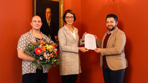 Mohammad Zafer Saysaa receives the 2025 DAAD Prize 
