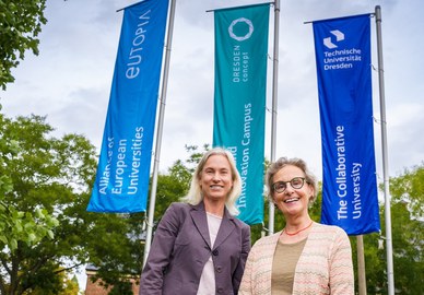 Members of TUD celebrated the successful completion of the branding process together.