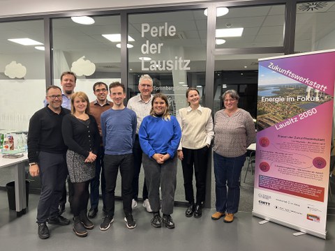 Participants in the Lausitz 2050 Future Workshop