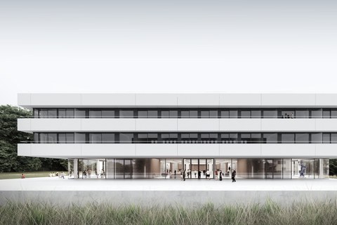 Visualisierung Bürogebäude Lehmann-Zentrum