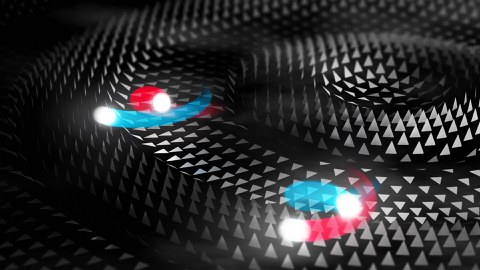 Quasiteilchen surfen auf magnetischen Wellen