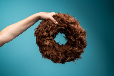 Haariger Donut
