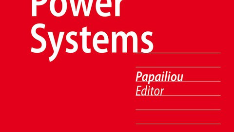 Cover des Handbuchs Power Systems vom Springer Verlag.