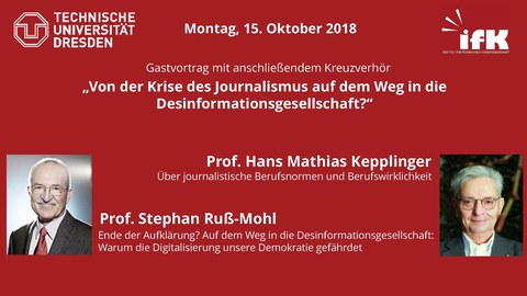 Einladung Kepplinger und Ruß-Mohl