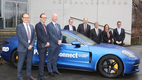 Übergabe Porsche Panamera