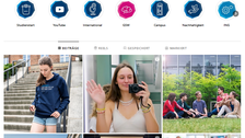 Screenshot of TU Dresden's Instagram channel.