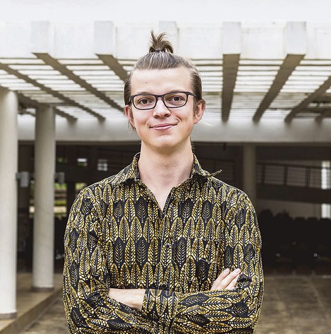 Lutz Thies, Studierendenvertreter im Senat der TUD