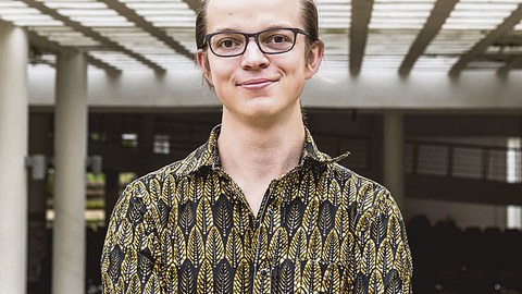 Lutz Thies, Studierendenvertreter im Senat der TUD
