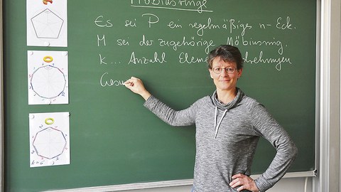 Dr. Antje Noack ist fasziniert von Mathematik.