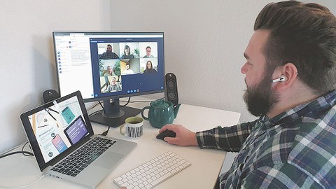 Digitale Tutorien im Wintersemester ermöglichten es den Studierenden, sich auszutauschen und zu vernetzen.