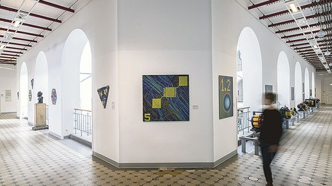 Blick in die Ausstellung.