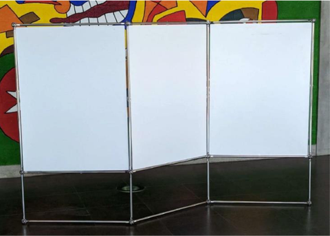 Foto des Ausstellungssystems.