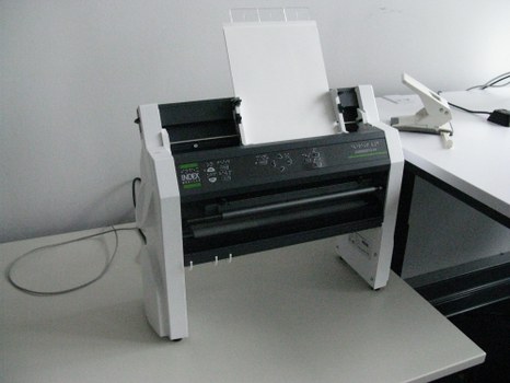 Photo of a Index Braille Everest.0 V4 printer.