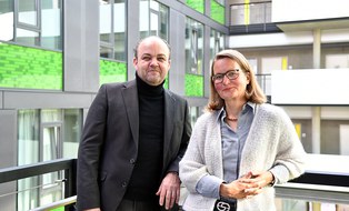 Picture of Prof. Lasch and Prof. Marquardt