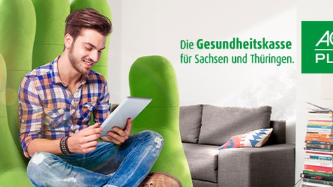 AOK Plus Sachsen Thüringen Logo