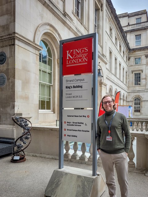 Johann Jacobin von Wangelin am King's College London