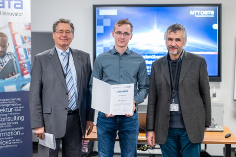 Urkundenübergabe MINT-Stipendiat:innen 2022