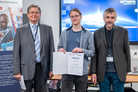 Urkundenübergabe MINT-Stipendiat:innen 2022