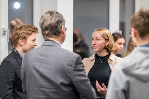 Urkundenübergabe MINT-Stipendiat:innen 2022