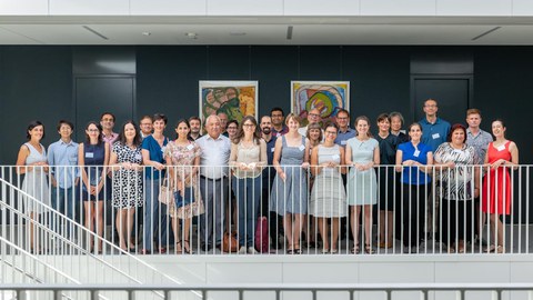 Group photo of Trefftz professors and Dresden Fellows 2019