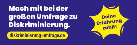 Logo der Diskriminierungsumfrage
