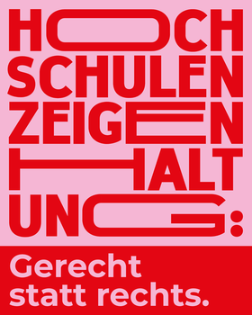 Logo Kampagne Haltung zeigen Gerecht