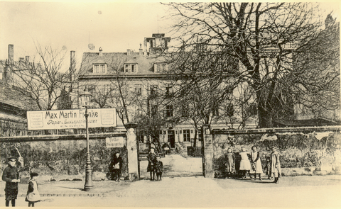 Gebäude der ehemaligen Gewerbeschule Dresden, Maxstraße 9